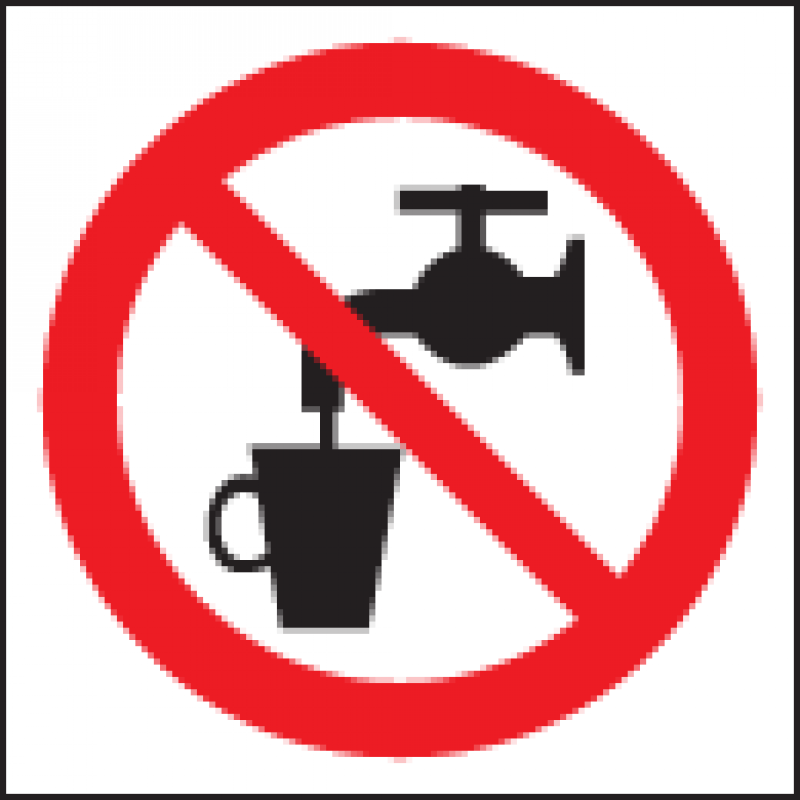 Р05. Запрещается использовать в качестве питьевой воды 